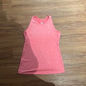 Pink workout top